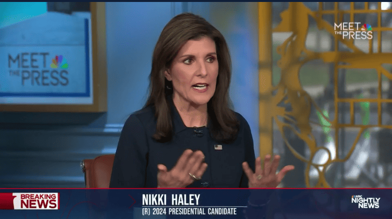 Nikki Haley: "I don't know" if Trump would obey Constitution if re-elected.