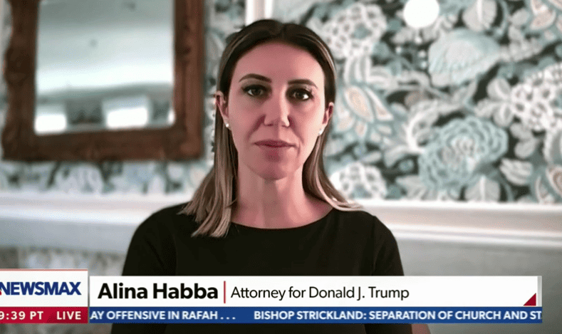 Alina Habba claims Biden will let 10 million migrants into the country illegally to vote for him in November.