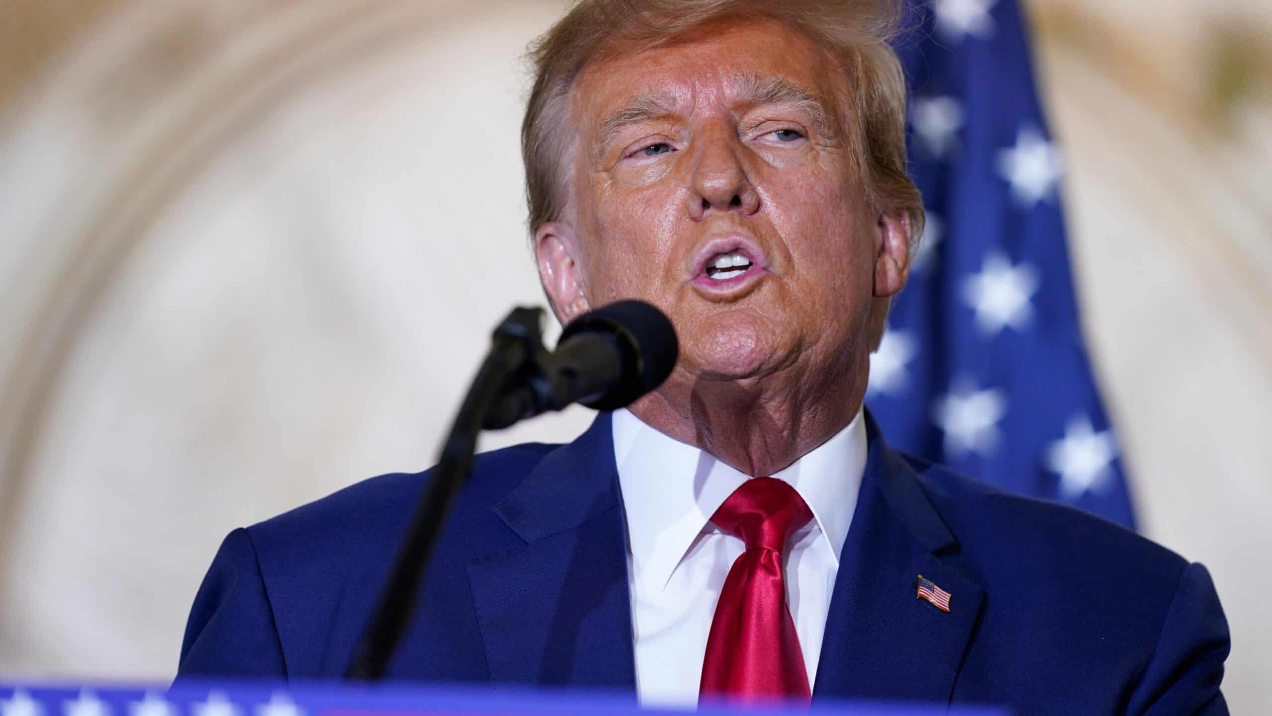 Donald Trump says he is “entitled to personal attacks” against Kamala Harris.