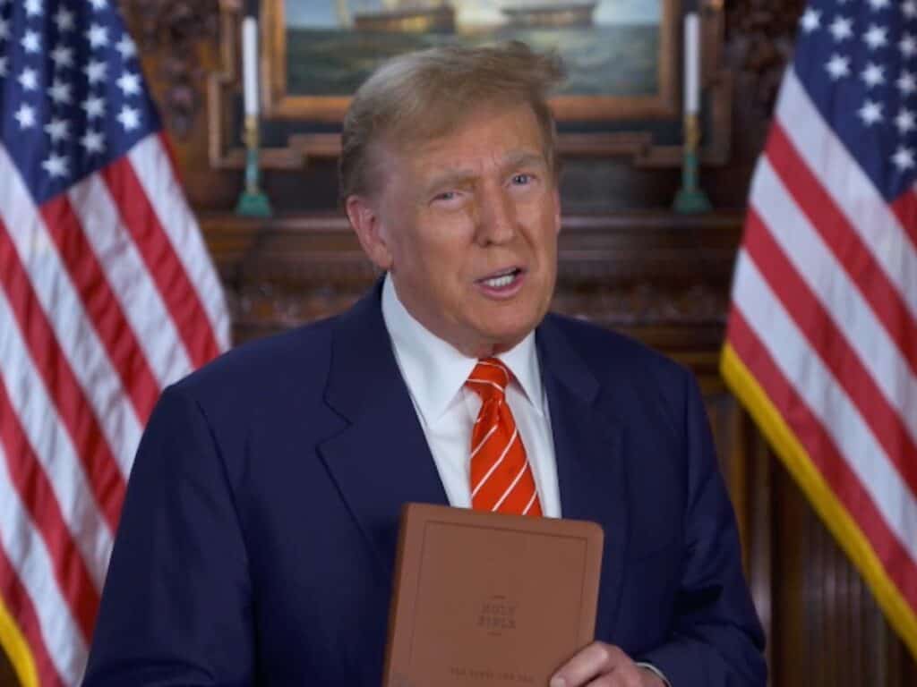 Pastor slams Trump over Bible sale.