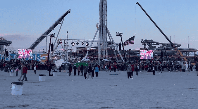 NJ official walks back claim about Trump's crowd size at Wildwood rally.