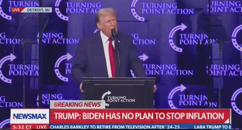 Trump demands Biden takes a cognitive test due to gaffes, then makes one himself.