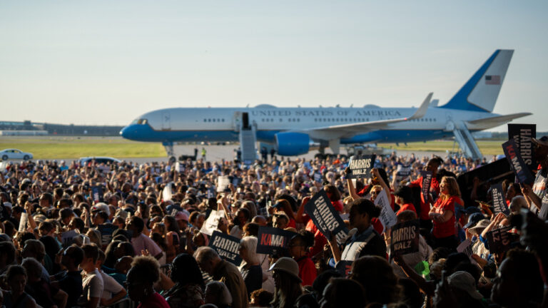 Trump posts bizarre conspiracy theory about Kamala Harris’ crowd size.