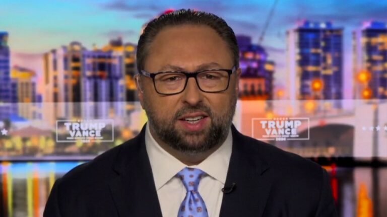 Jason Miller: Trump did not see lewd comment on meme attacking Harris and Clinton.