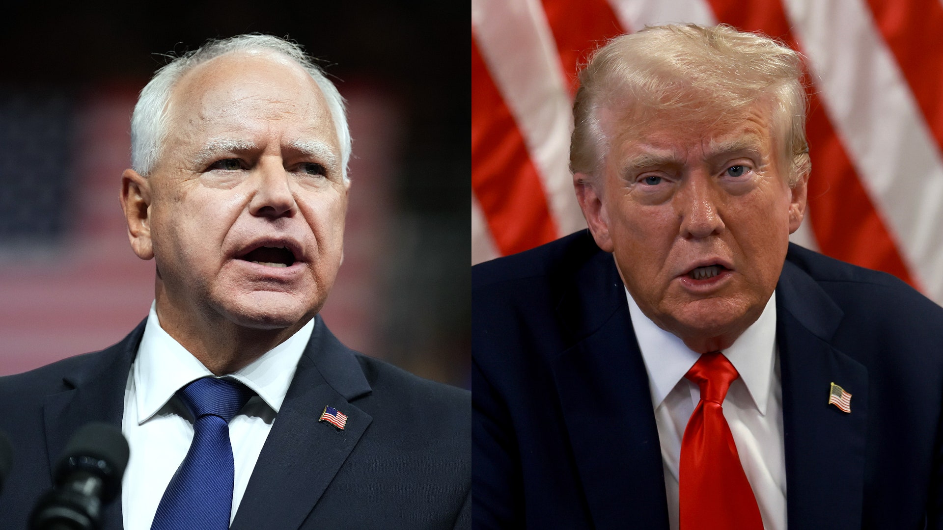 Trump praised Tim Walz for his handling of George Floyd protests in 2020.