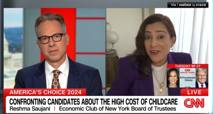 “It’s insulting”: Woman who asked Trump about childcare cost responds to his rambling answer.