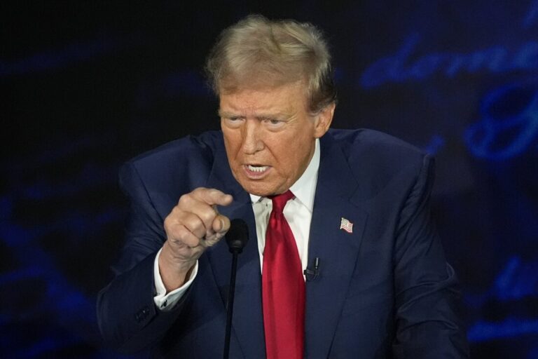 Trump says women will be ‘happy,’ ‘free’ and ‘great again’ if he wins.