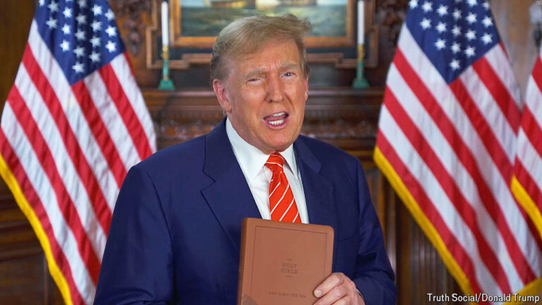 Only Trump-endorsed Bibles meet Oklahoma’s criteria for classroom lessons.