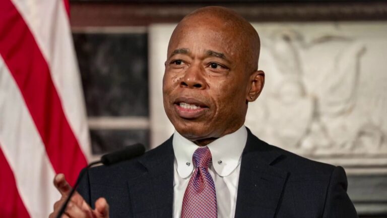 Eric Adams compares calls to step down to a ‘modern day Mein Kampf’