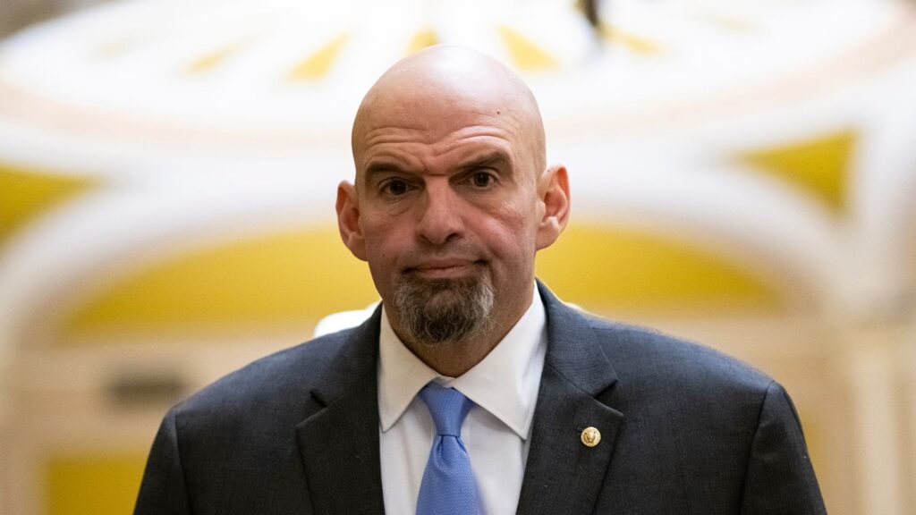 Fetterman says he is open to supporting Hegseth and Patel.