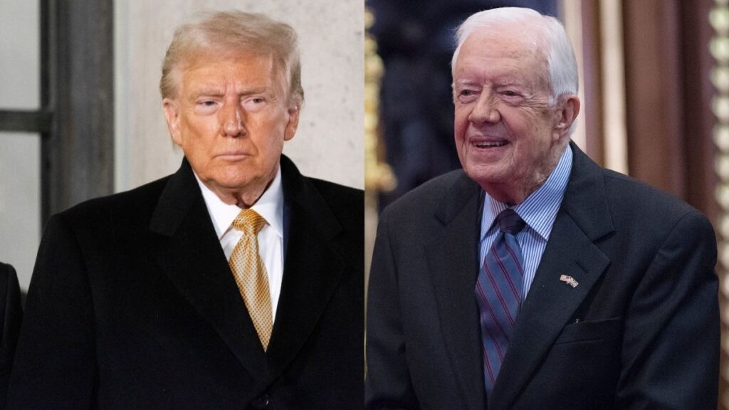 Trump says he will attend Jimmy Carter’s funeral.