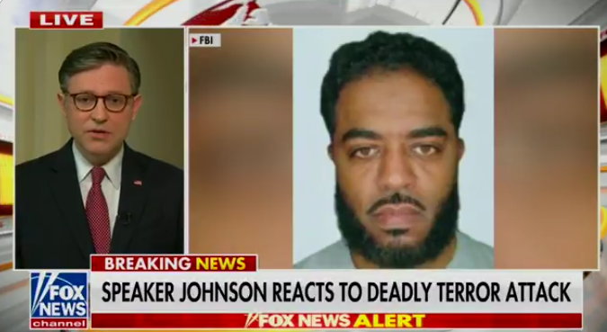 Mike Johnson blames ‘wide open border’ following terrorist attack in New Orleans by American citizen.