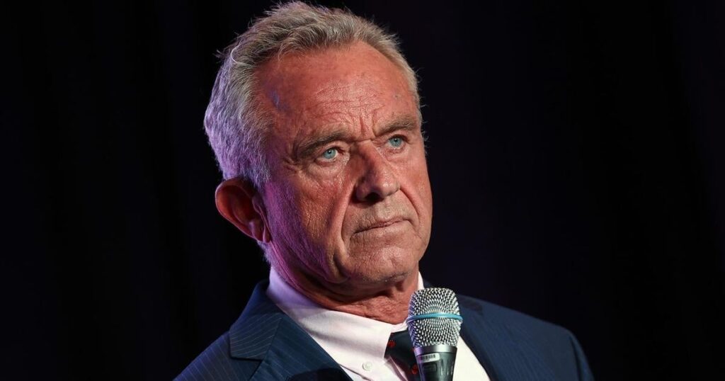 RFK Jr accused of committing voter fraud.