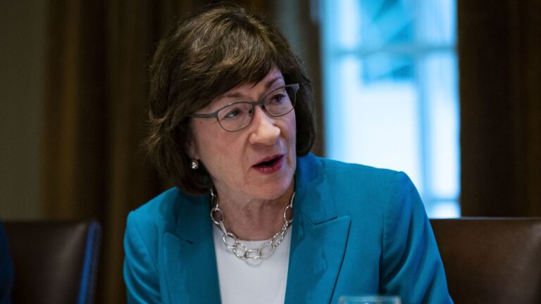 Susan Collins will vote against Kash Patel for FBI director.