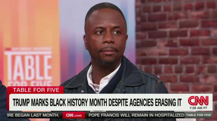 ‘Black Americans for Trump’ member defends White House Black History Month event he was not invited to.