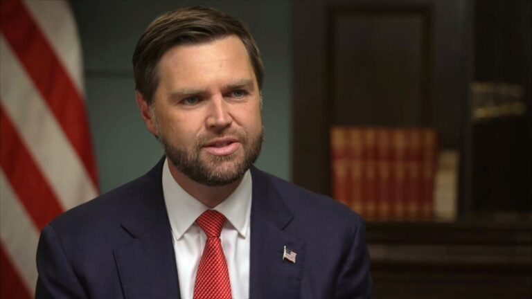 Vance blames Biden for high grocery prices.