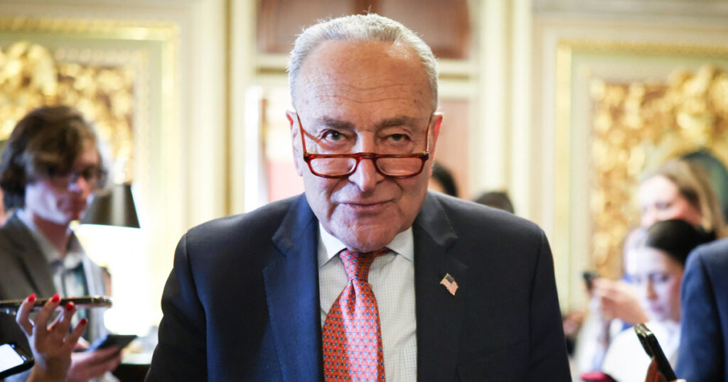 Thousands sign petition calling for Chuck Schumer to step down.