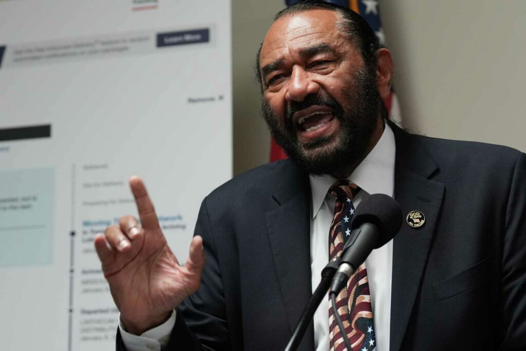 Democratic Rep. Al Green Thrown Out of Trump Speech After Shouting ‘No Mandate’: Report.