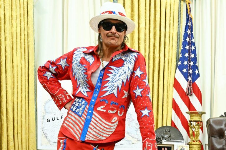 Kid Rock blames ‘ugly’ liberal women for low birth rate in the US.