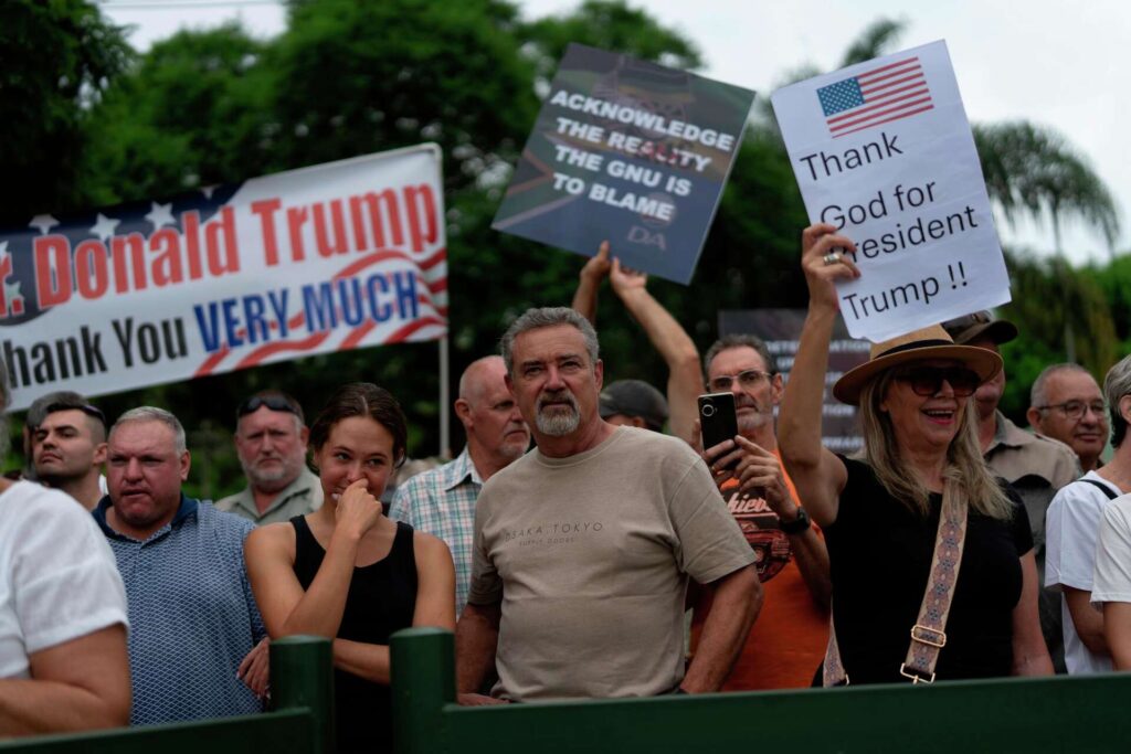Episcopal Church refuses to resettle White South Africans granted refugee status by the Trump administration.