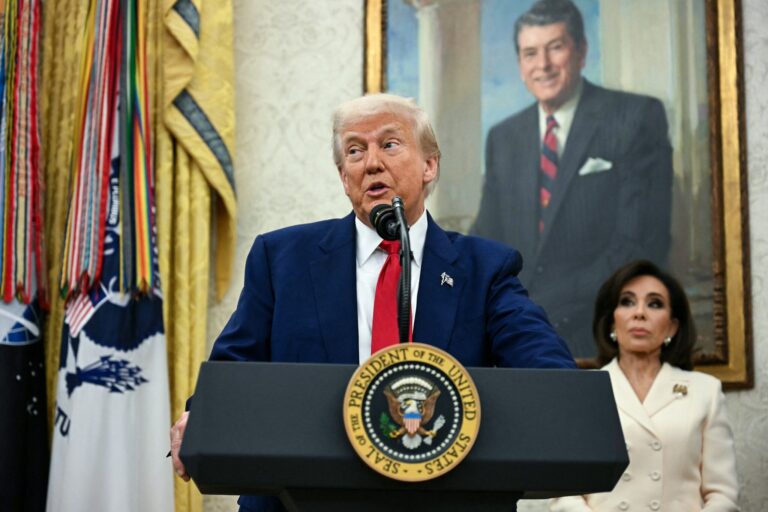 Reporter calls it a ‘badge of honor’ that Trump did not like her ‘nasty question’.