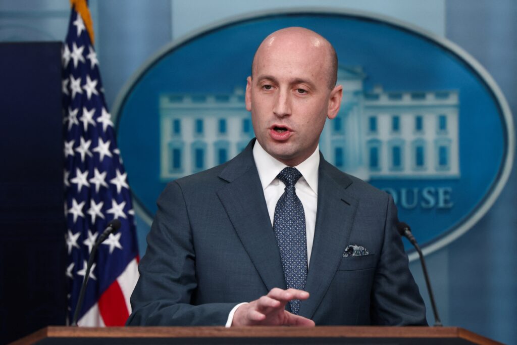 Stephen Miller not Pam Bondi is running the Justice Department, NYT report says.