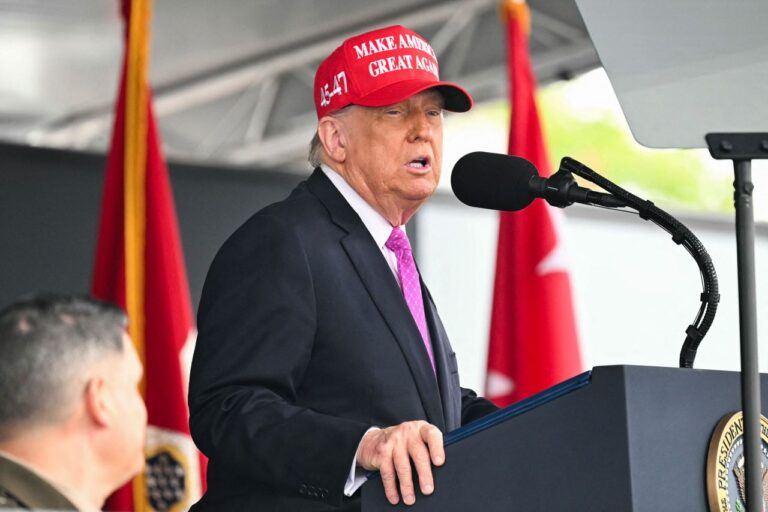 Trump warns West Point graduates about ‘trophy wives’
