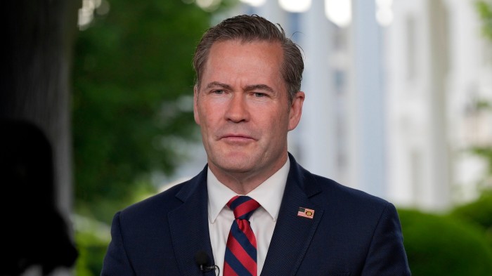 Trump fires national security adviser Mike Waltz.