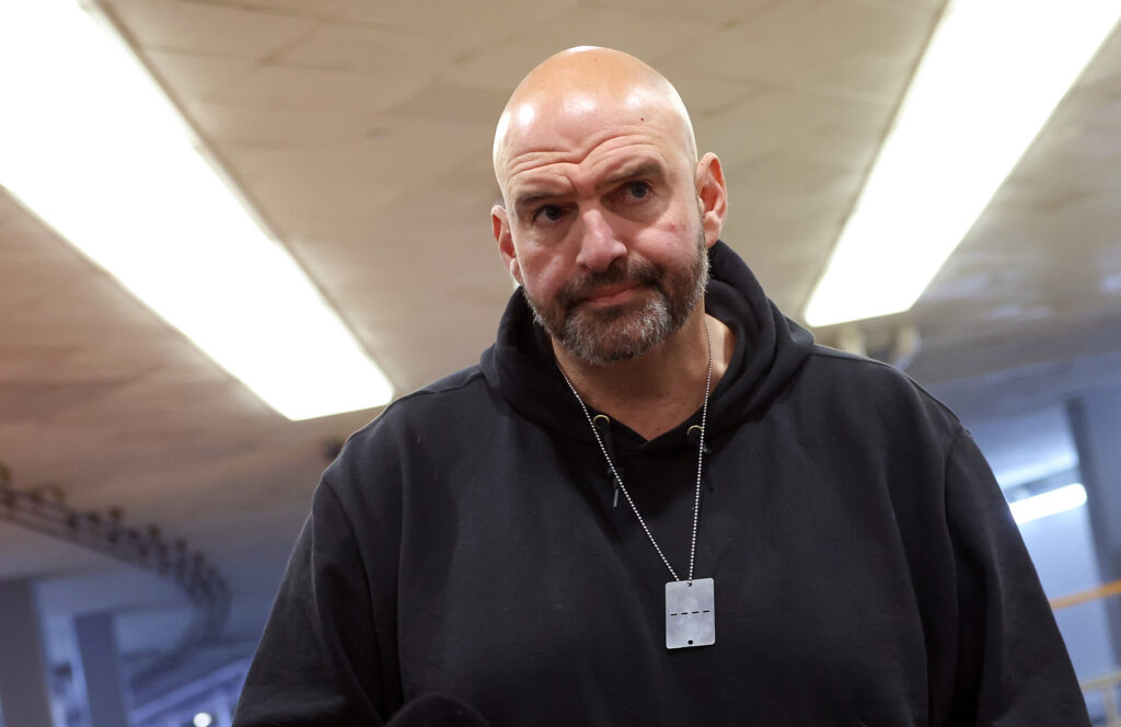 Fetterman’s outburst derailed meeting with union members, report says.
