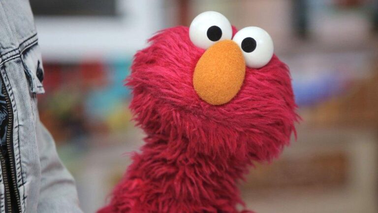 Elmo hacked—referred to Trump as a “child f**ker” and demand the release of Epstein files.