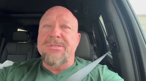 Alex Jones breaks down in tears while slamming the Trump administration’s Epstein ‘cover up’