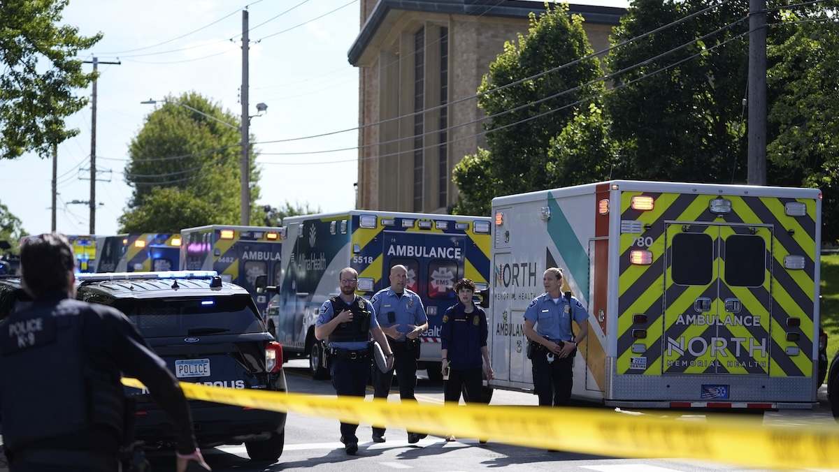 Shooting at Minneapolis Catholic school leaves 2 dead and more than a dozen injured.