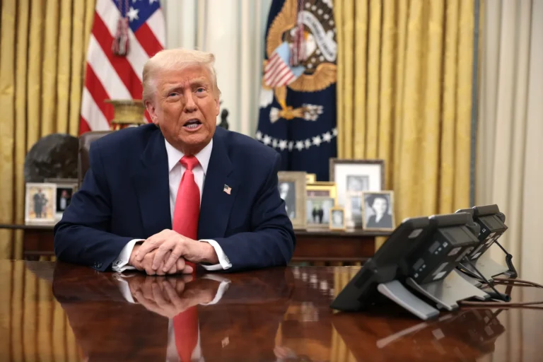 Trump posts bizarre AI video of himself dumping feces on Americans.