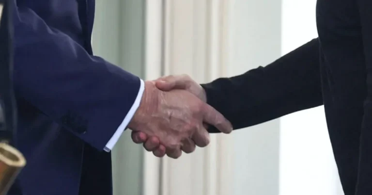 Trump blames Aspirin for bruised hands.