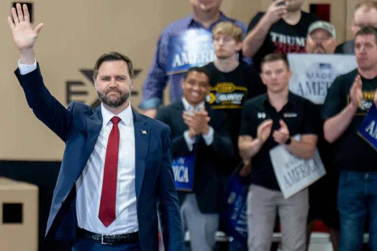Iowa lobbyist caught offering cash and bonuses to boost attendance at JD Vance’s rally.